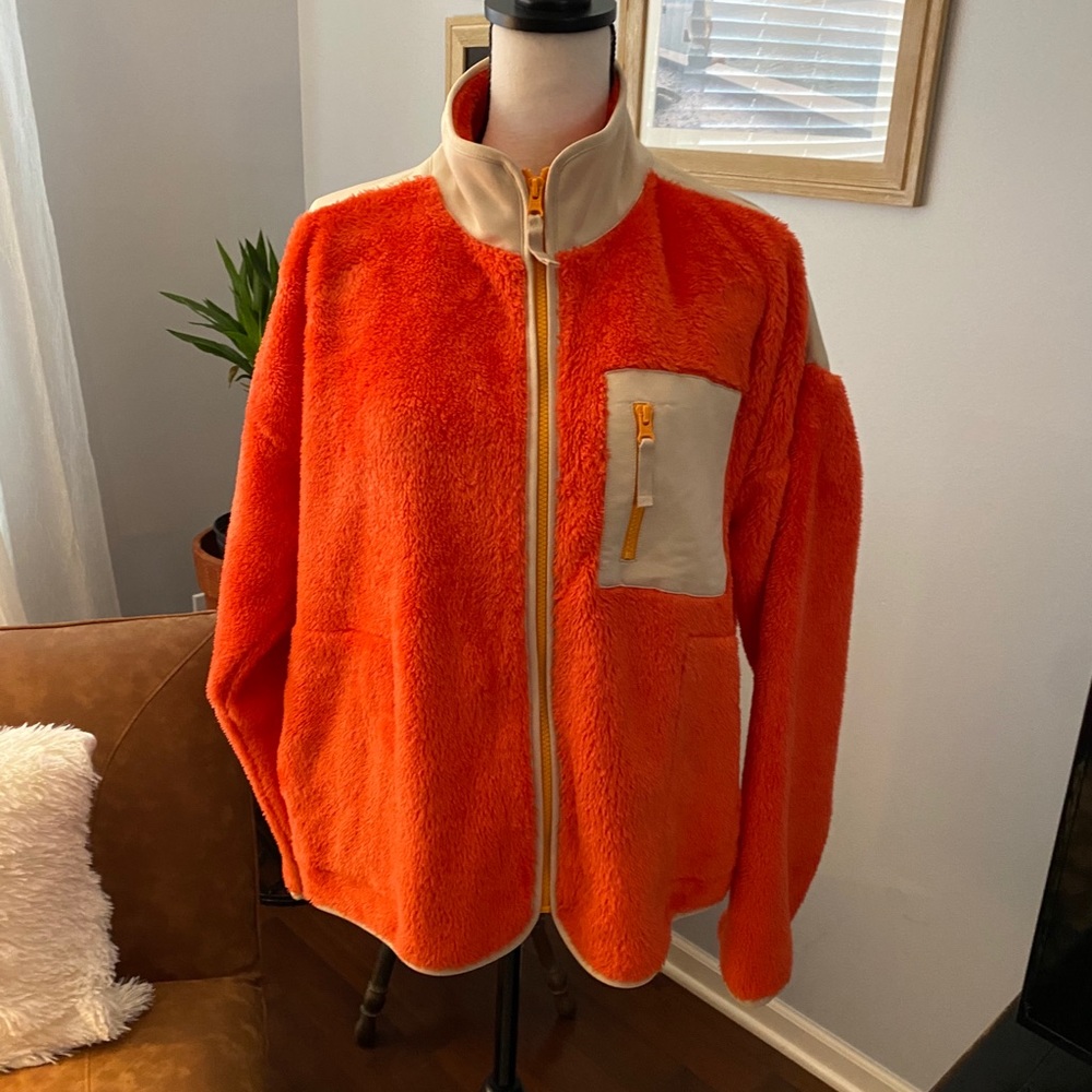 J Crew Sherpa like jacket